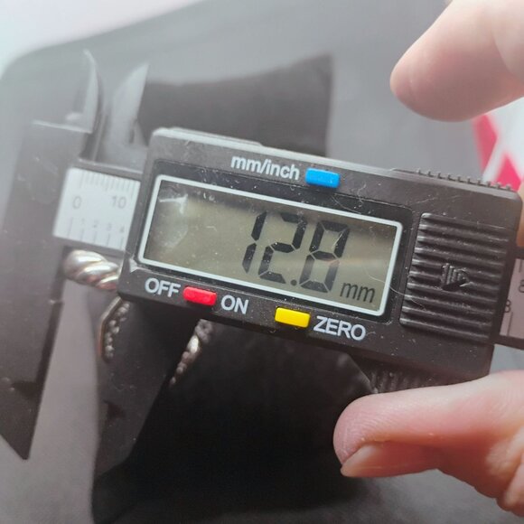 Sterling Silver Filigree Mezuzah Menorah Pendant Handmade Judaica Unisex - Picture 7 of 8